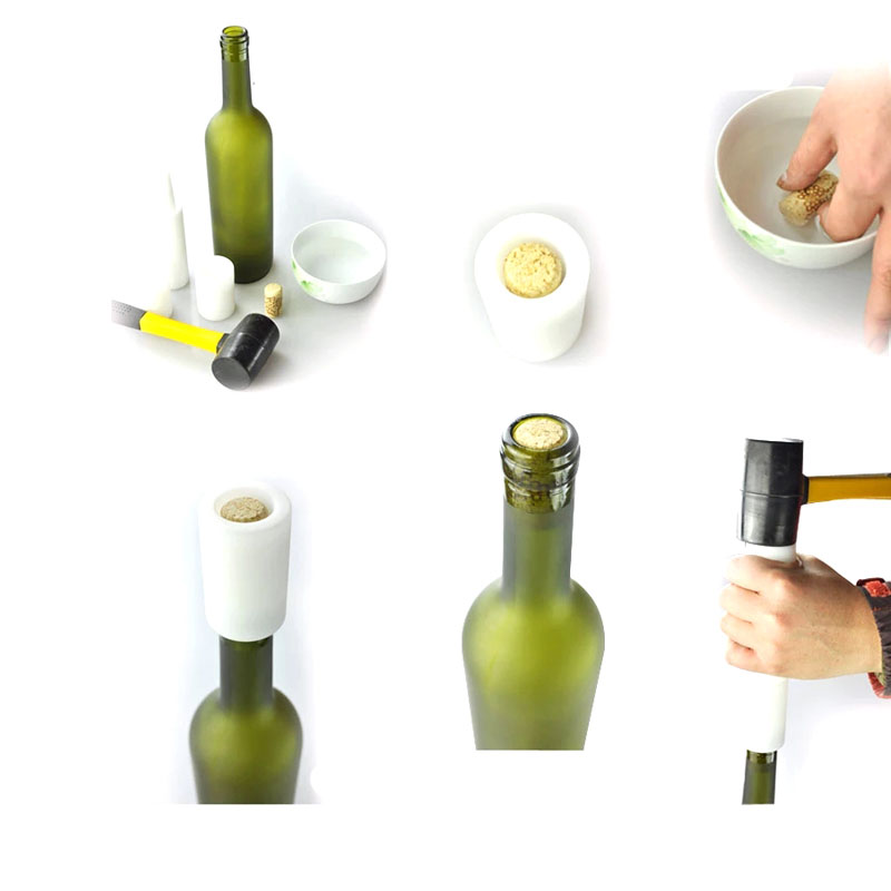 10pcs Natural Wine Corks Stopper for Bottling Home Brew Wine Making Corking 